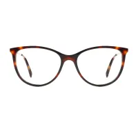 Oval Tortoiseshell Eyeglasses