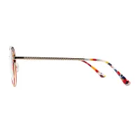 Square Pink Tortoiseshell Eyeglasses
