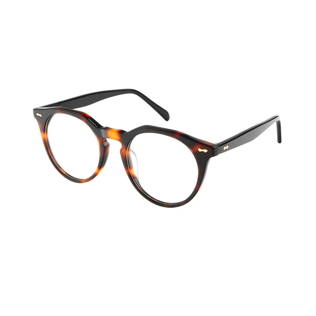 Round Tortoiseshell Eyeglasses