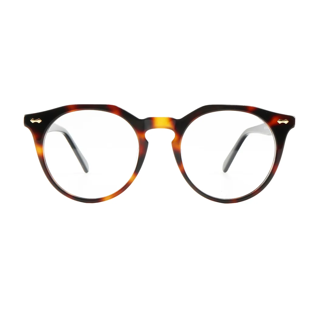 Round Tortoiseshell Eyeglasses