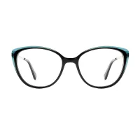 Cat-eye Black Eyeglasses