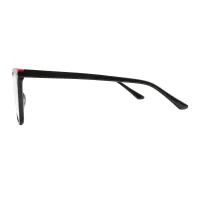 Square Red/Black Eyeglasses