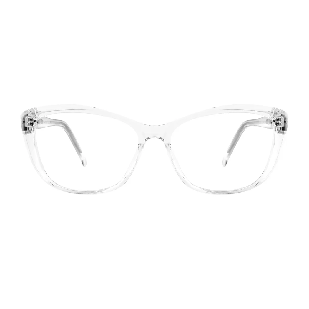 Square Clear Eyeglasses