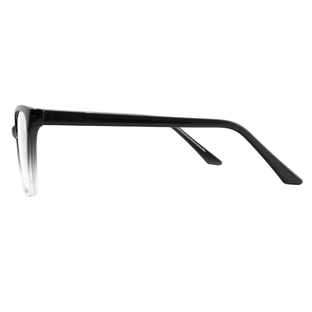 Cat-eye Black/Clear Eyeglasses