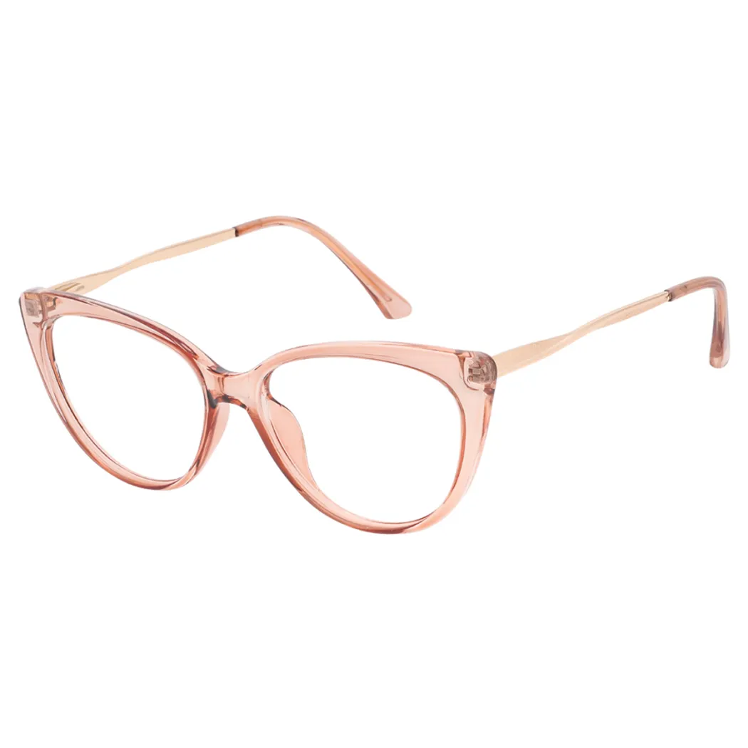 Cat-eye Pale Pink Eyeglasses