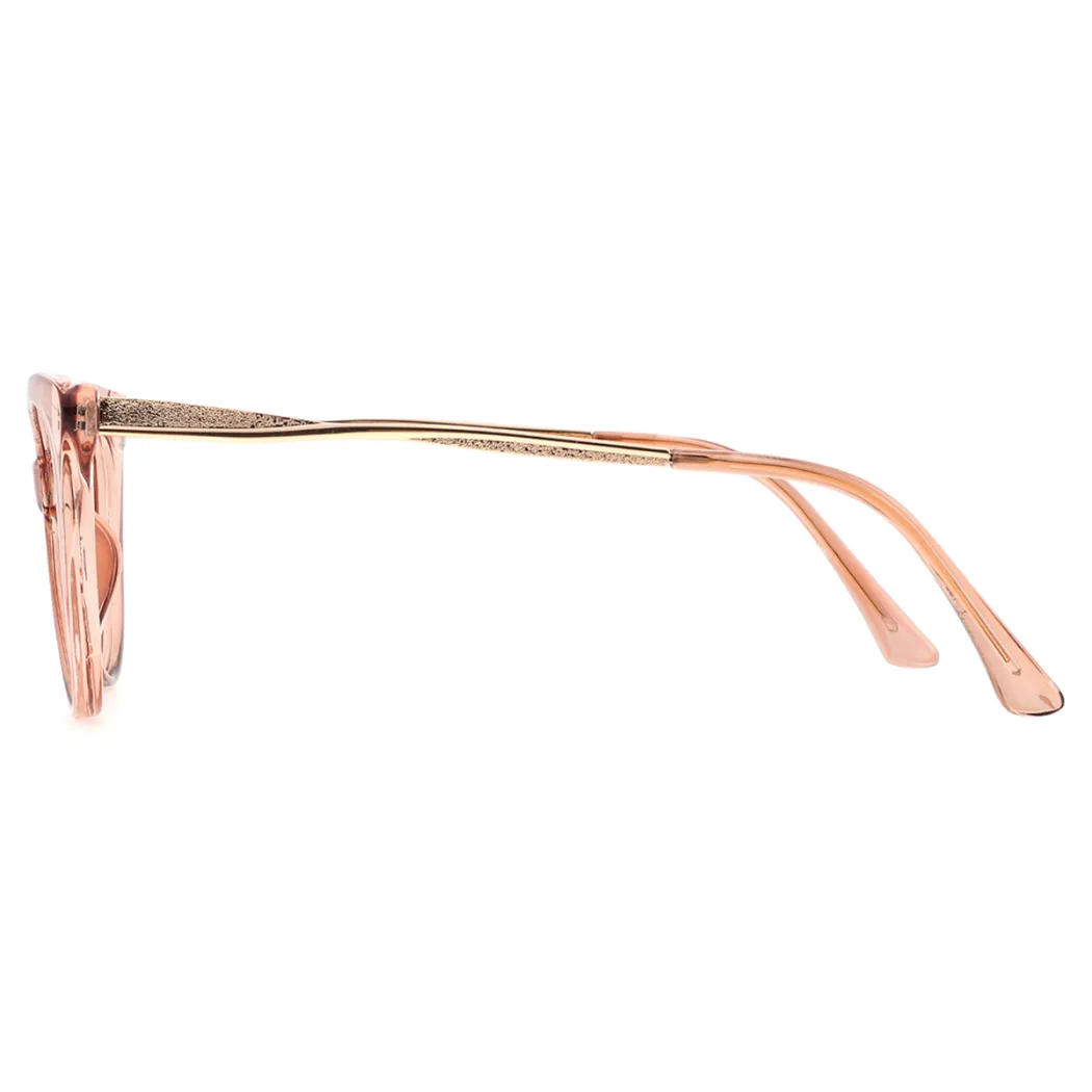 Cat-eye Pale Pink Eyeglasses