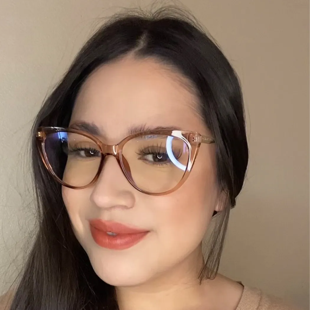 Cat-eye Pale Pink Eyeglasses