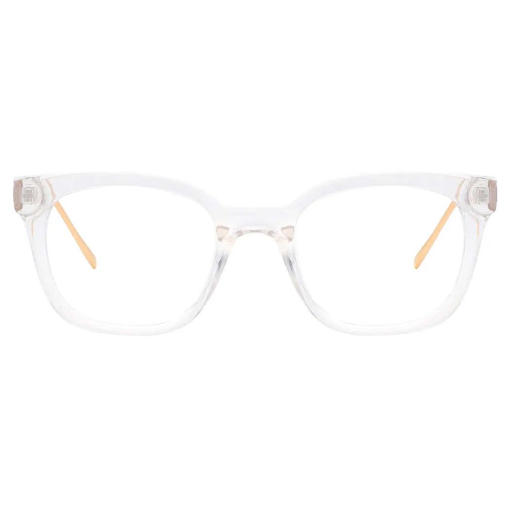 Square Clear Eyeglasses