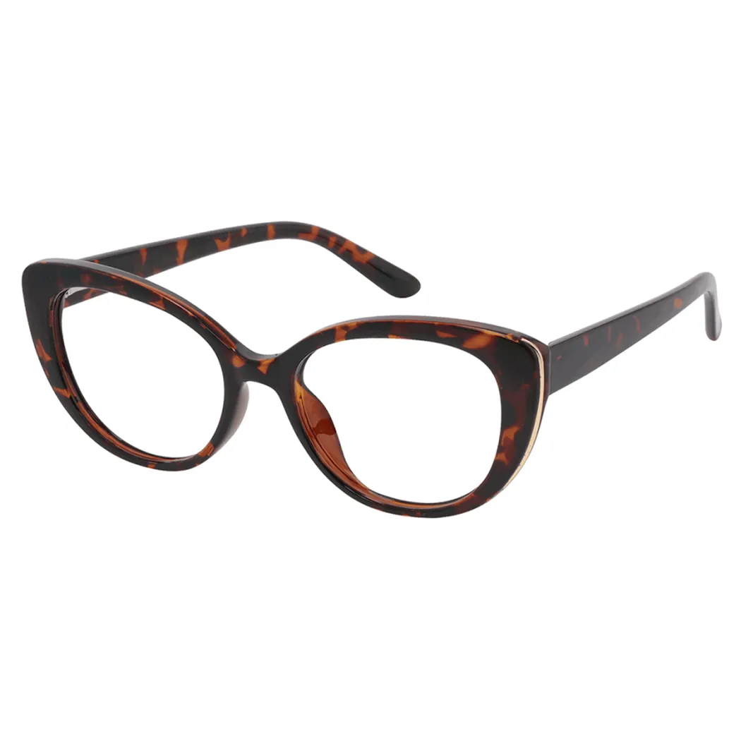 Oval Tortoiseshell Eyeglasses