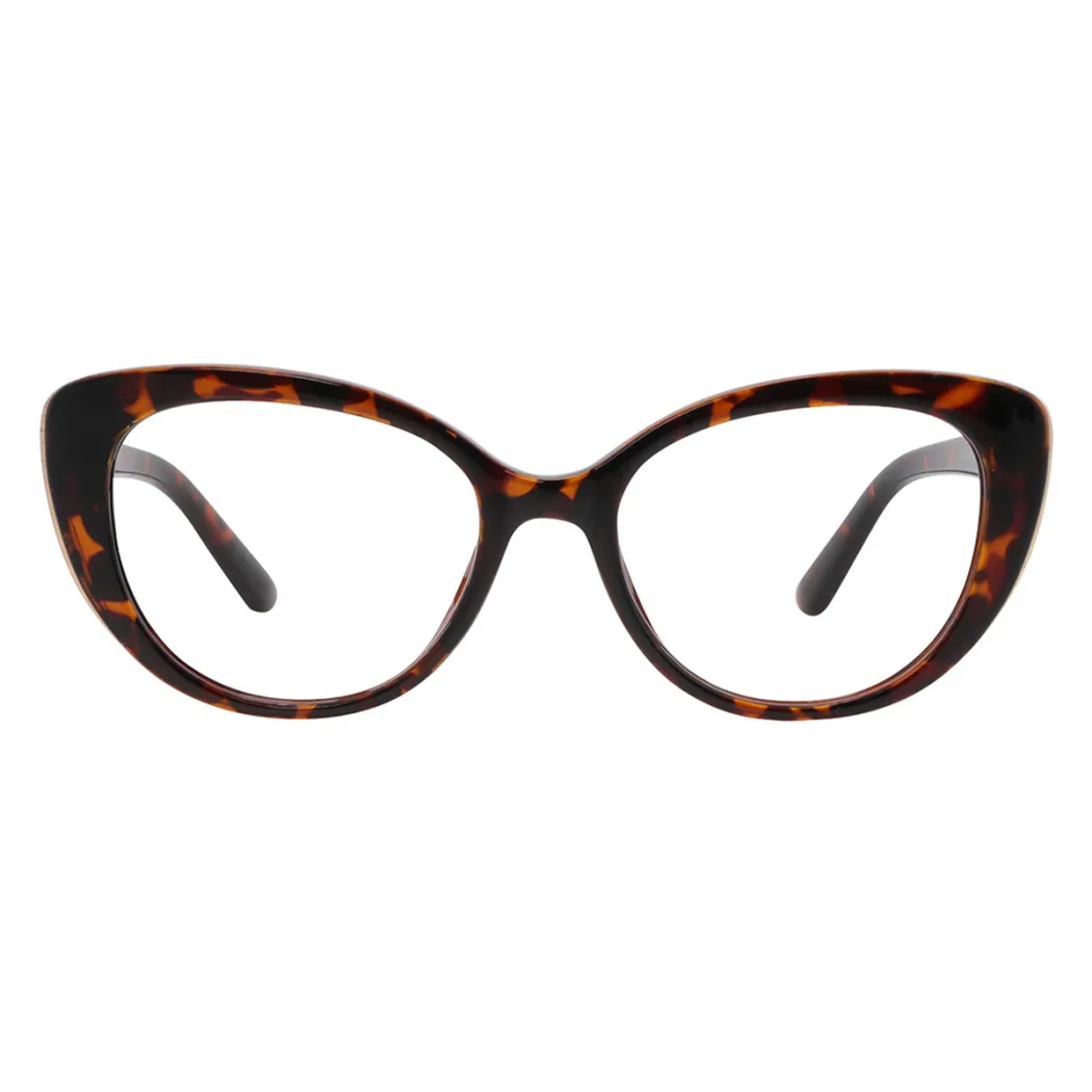 Oval Tortoiseshell Eyeglasses