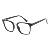 Square Black Eyeglasses