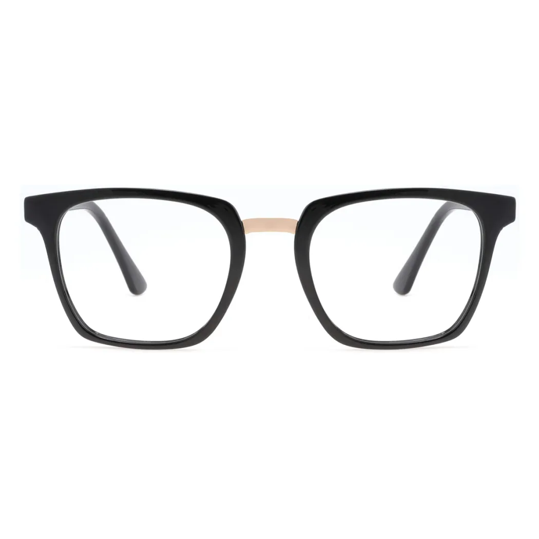 Square Black Eyeglasses