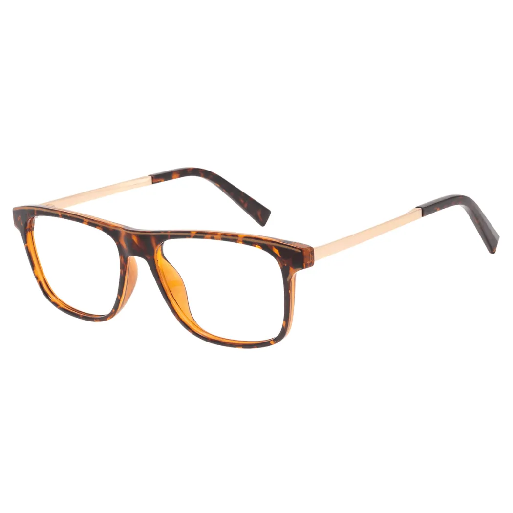 Rectangle Tortoiseshell Eyeglasses