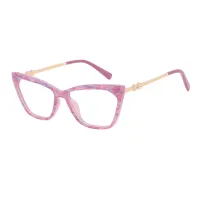 Cat-eye Pink Tortoiseshell Eyeglasses