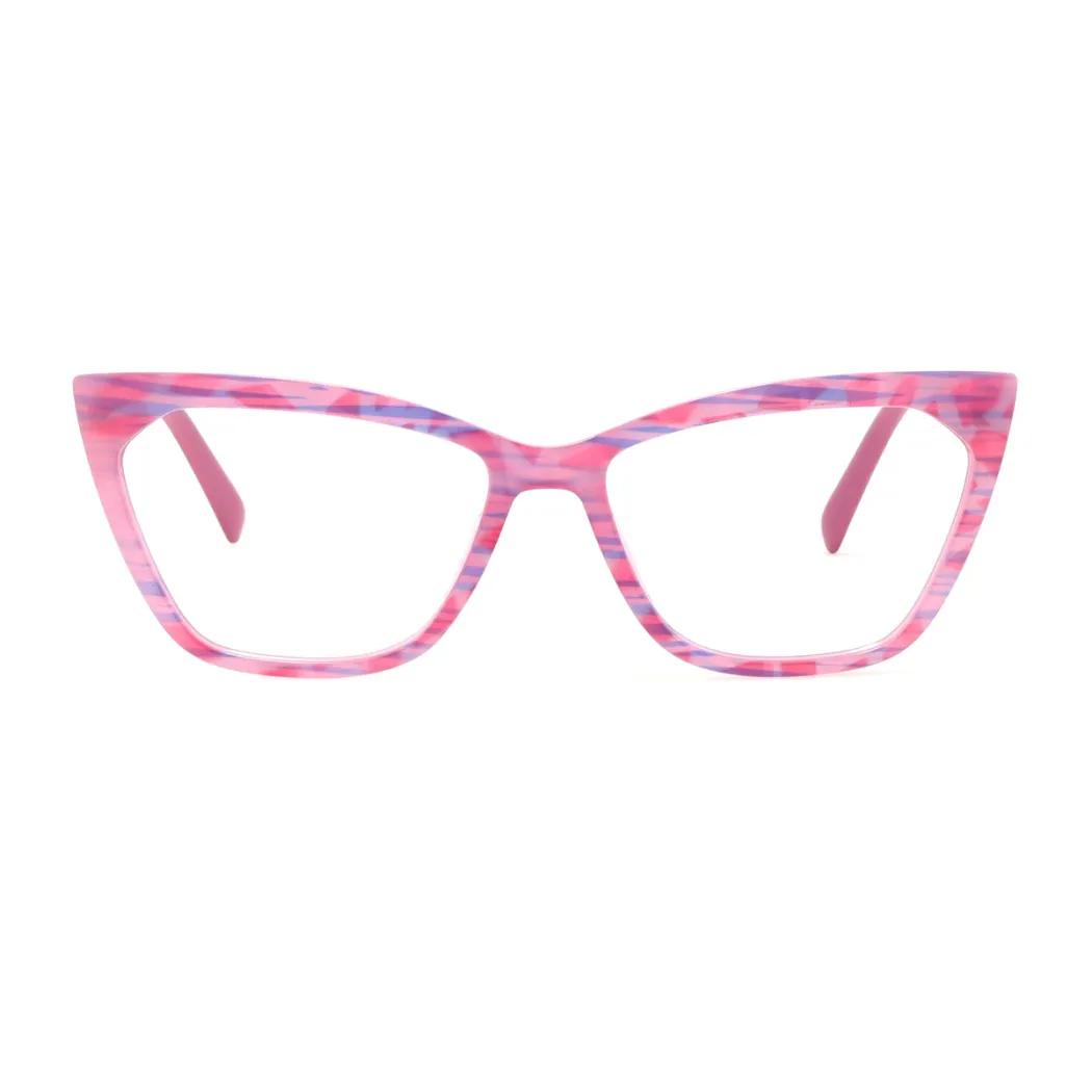 Cat-eye Pink Tortoiseshell Eyeglasses