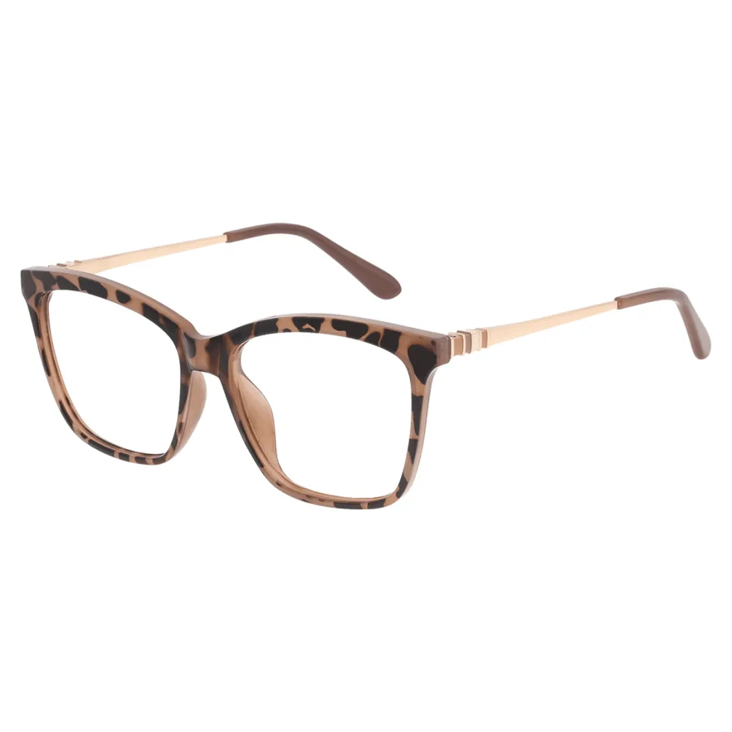 Rectangle Tortoiseshell Eyeglasses