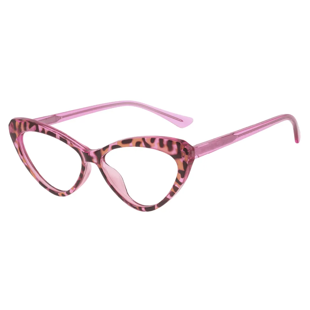 Cat-eye Pink Tortoiseshell Eyeglasses