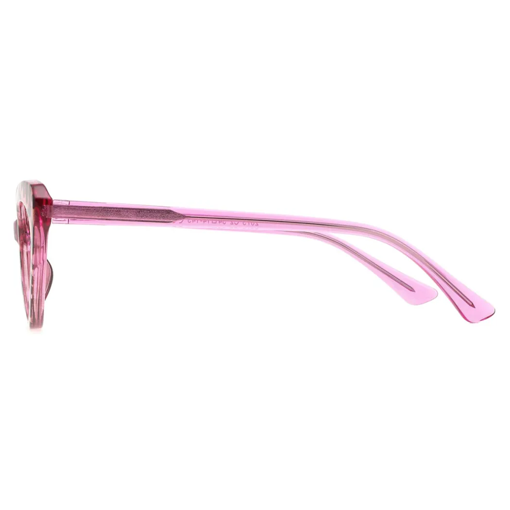 Cat-eye Pink Tortoiseshell Eyeglasses