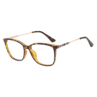 Rectangle Tortoiseshell Eyeglasses