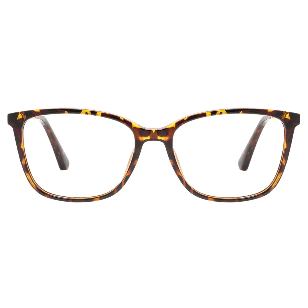 Rectangle Tortoiseshell Eyeglasses