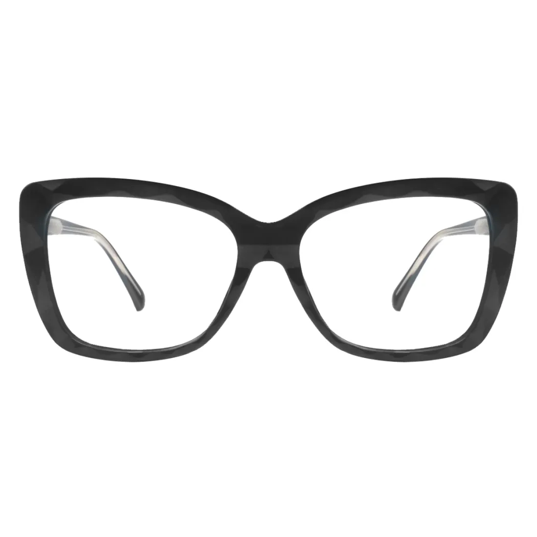 Square Black Eyeglasses