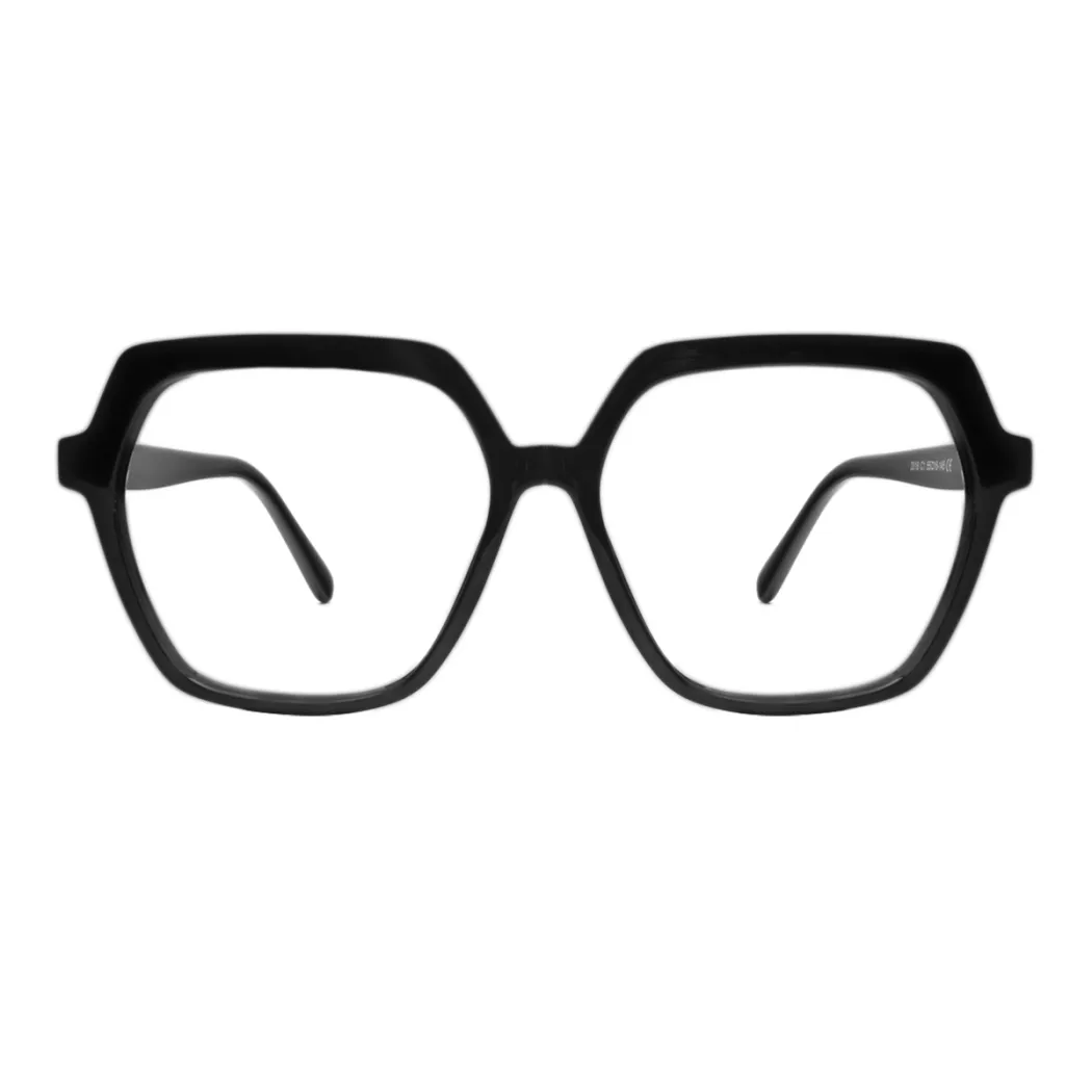 Square Black Eyeglasses