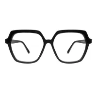 Square Black Eyeglasses