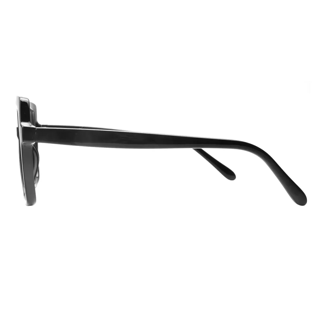 Square Black Eyeglasses