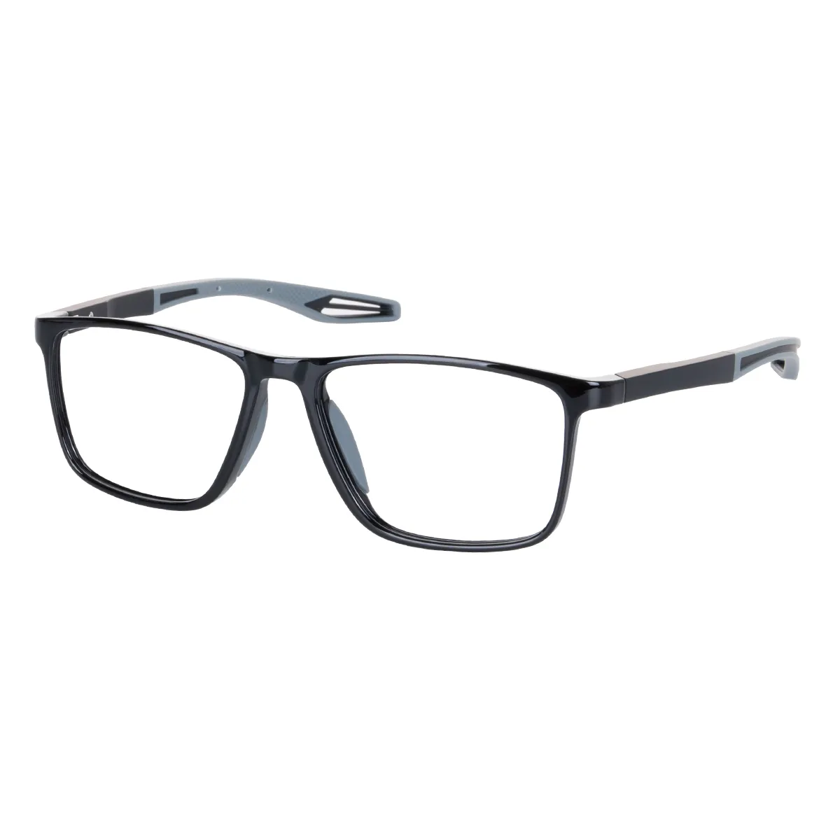 Rectangle Black Eyeglasses