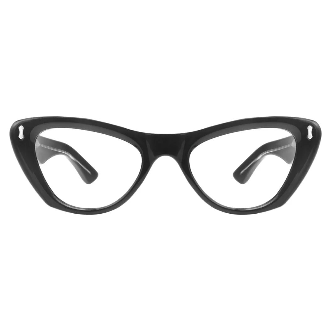Cat-eye Black Eyeglasses