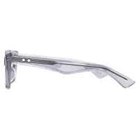 Cat-eye Transparent Gray Eyeglasses