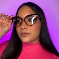 Cat-eye Black/Tortoiseshell Eyeglasses