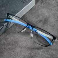Browline Blue Eyeglasses