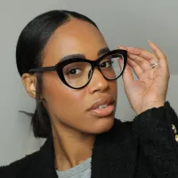 Cat-eye Black Eyeglasses
