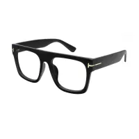 Square Black Eyeglasses