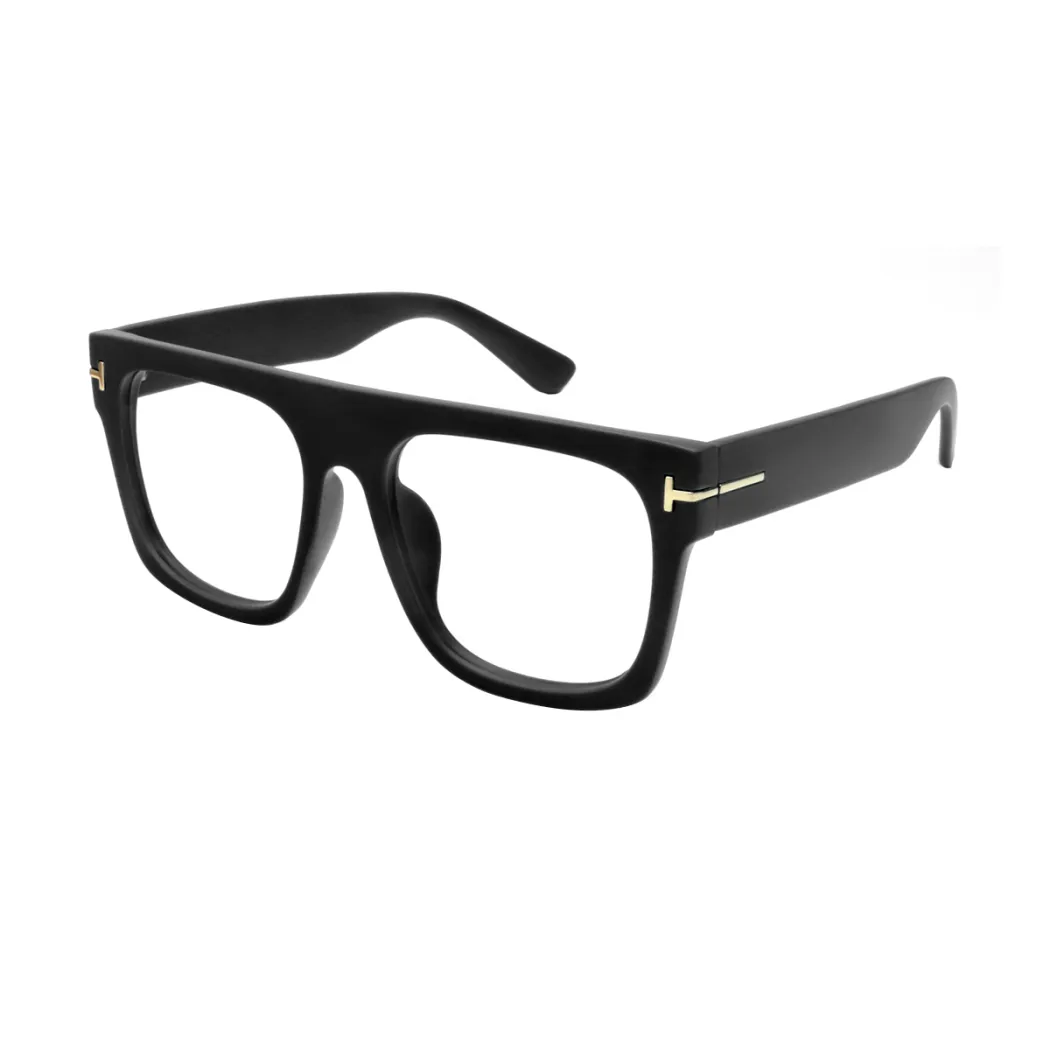 Square Black Eyeglasses