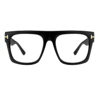 Square Black Eyeglasses
