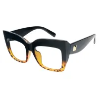 Square Black/Tortoiseshell Eyeglasses