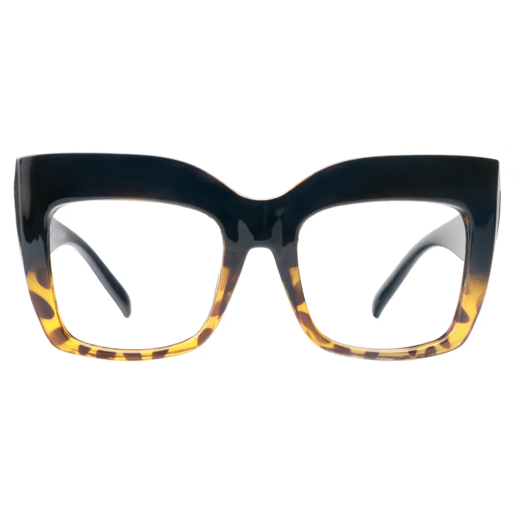 Square Black/Tortoiseshell Eyeglasses