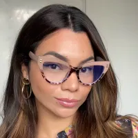 Cat-eye Brown/Tortoiseshell Eyeglasses