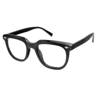 Square Black Eyeglasses