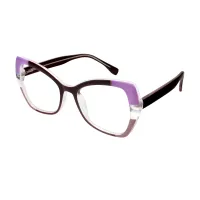 Cat-eye Brown Eyeglasses