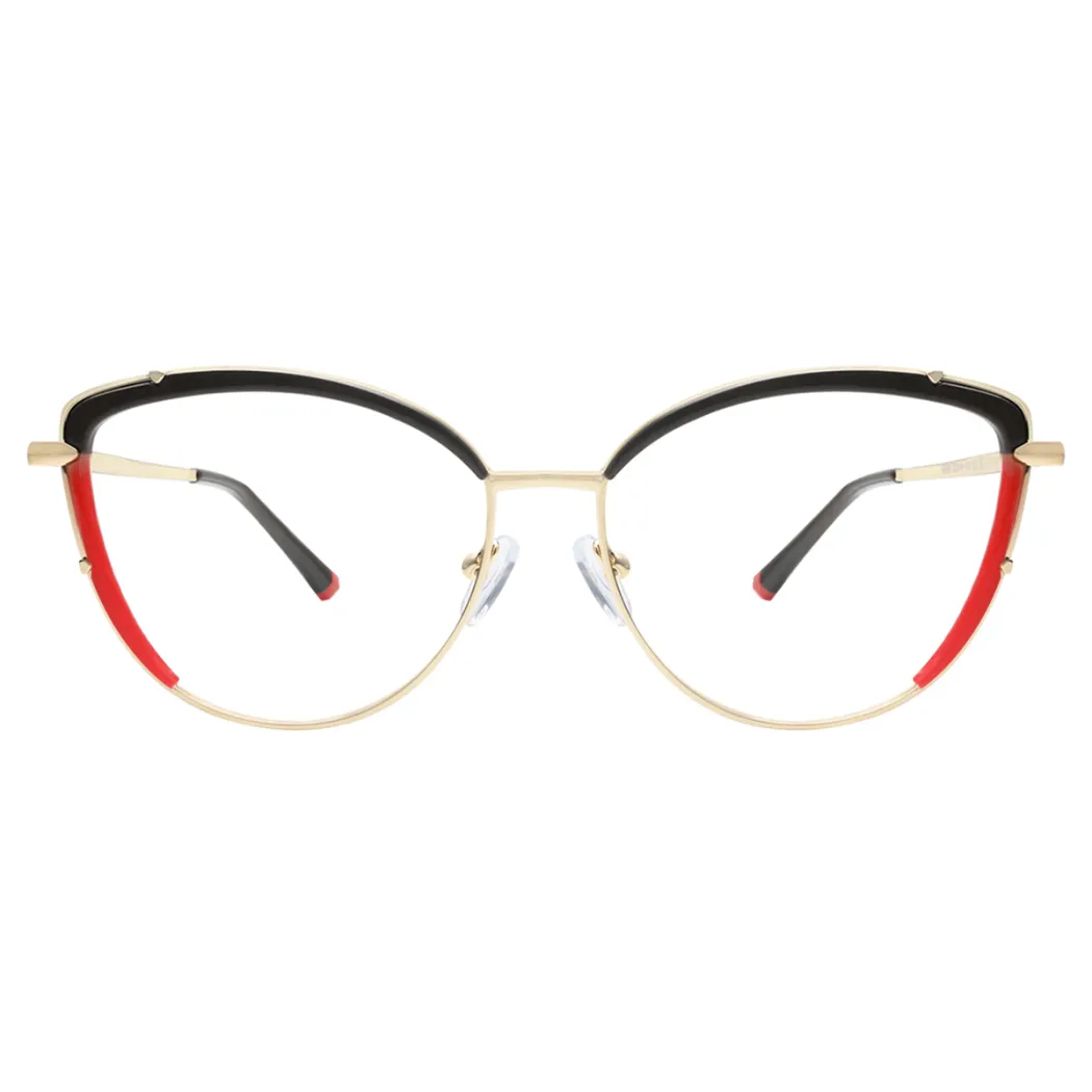 Square Red/Black Eyeglasses