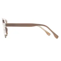 Cat-eye Light Brown Eyeglasses