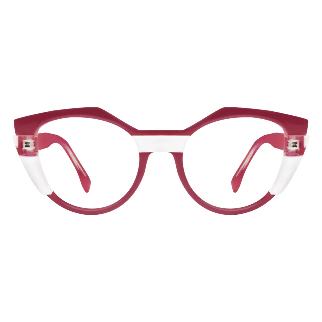 Cat-eye Red Eyeglasses