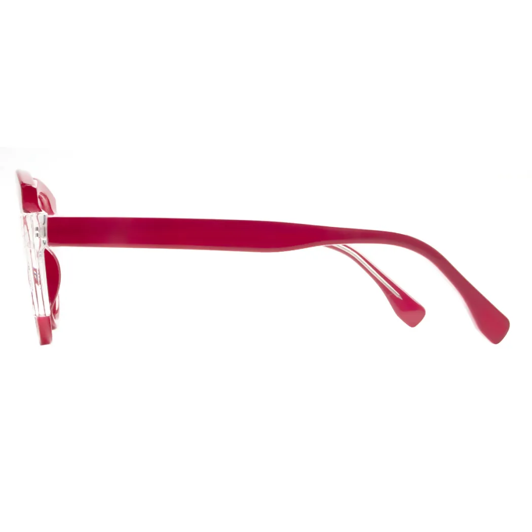 Cat-eye Red Eyeglasses