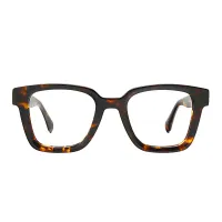 Square Tortoiseshell Eyeglasses