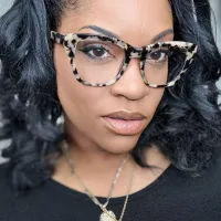 Square Black Eyeglasses