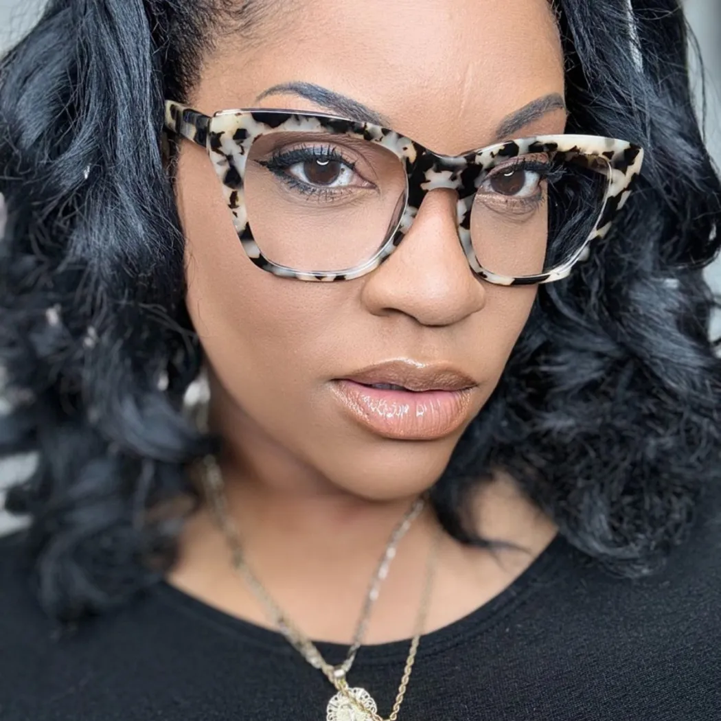 Square Black Eyeglasses