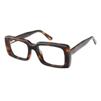 Rectangle Tortoiseshell Eyeglasses